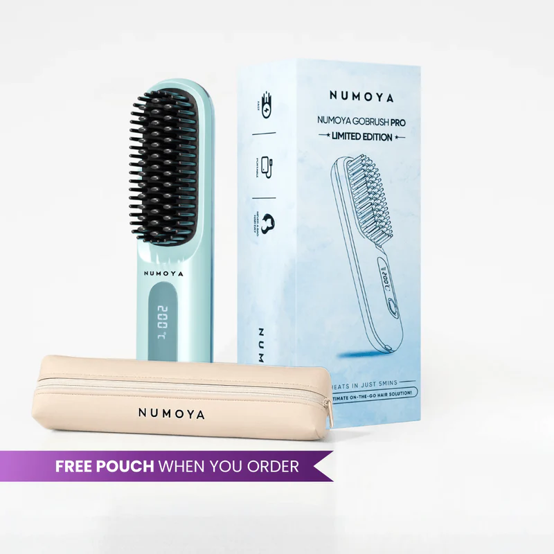 White Numoya GoBrush Pro